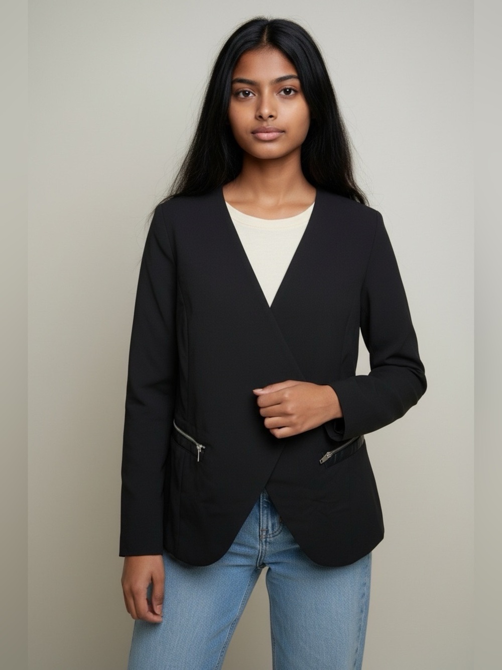 🫶🏻 H&M Wrap Blazer Jacket